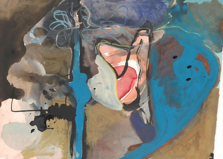 Watercolor, sumi ink and pastel on high quality acid-free art paper, 18 x 25.2 in (46.5 x 64 cm). Fig. 022