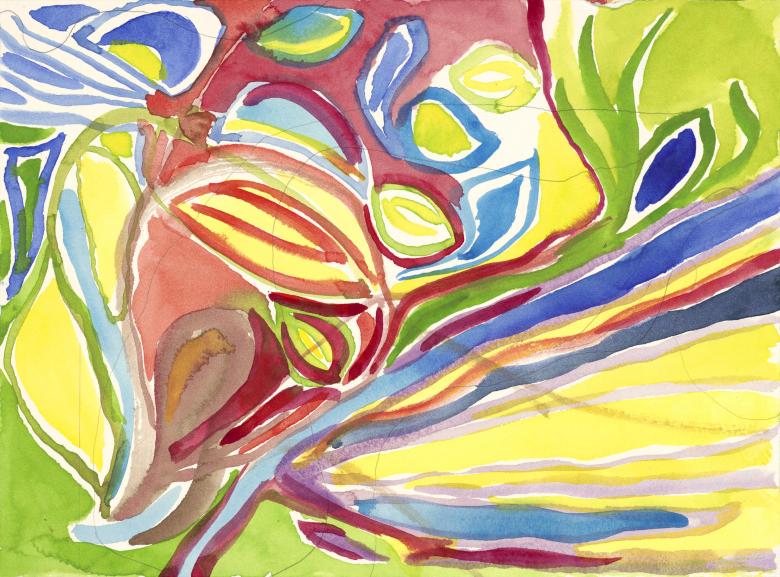 Gouache and ink on high quality acid-free art paper, 9 x 12 in (22.5 x 30.5 cm). Fig. 196