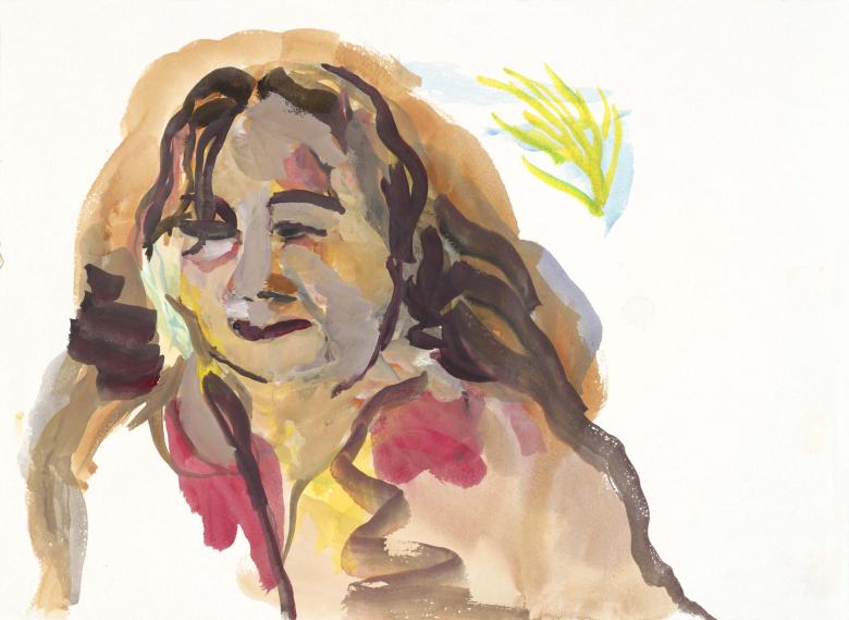 Carmen. Gouache and ink on high quality acid-free art paper, 11 x 15 in - (27.6 x 38 cm). Fig. 187