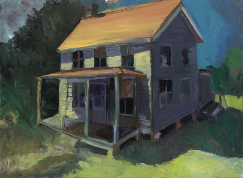 House in Tilghman Island. Oil on canvas. 22 x 30 in (55.5 x 76 cm). Fig. 037