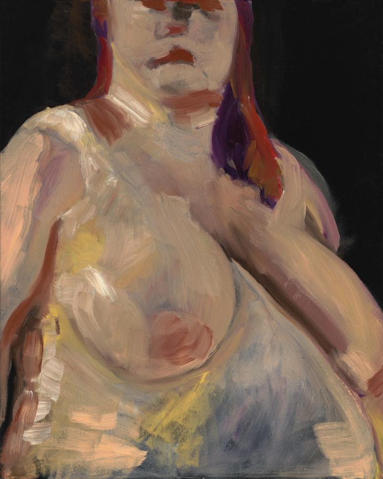 Woman Torso. Oil on canvas, 20 x 16 in (50 x 40 cm). Fig. 033